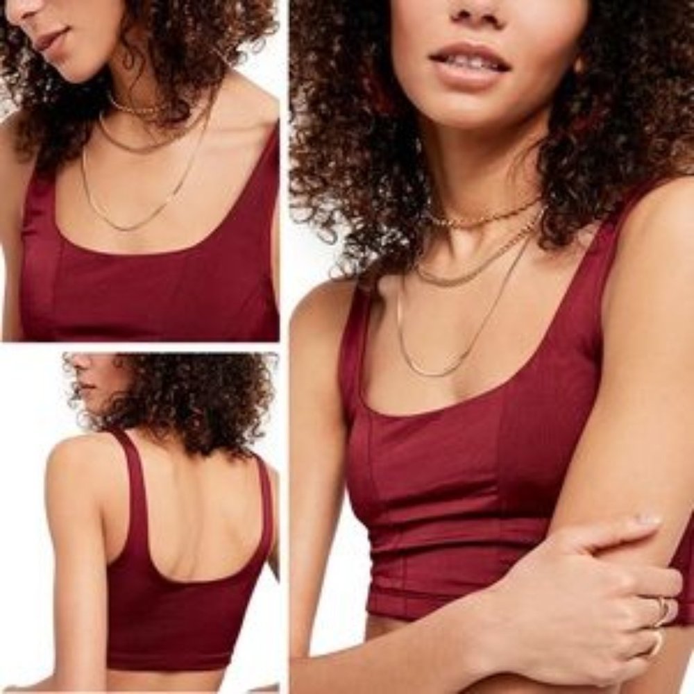 Free People Be Cool Brami Top in ACAI (